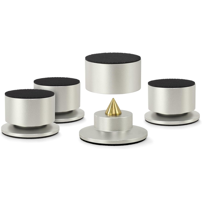 Dynavox BA-4 208104 Αντικραδασμικά ποδαράκια - Silver