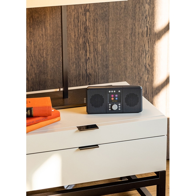 PURE Elan Connect+ Stereo Δικτυακό ραδιόφωνο με DAB+ και Bluetooth - Charcoal