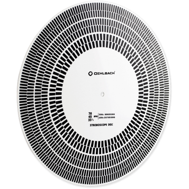 Oehlbach Speed Check Πλαστικός Δίσκος Stroboscope