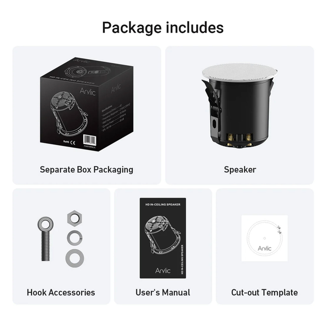 Arylic CK30C 3" 60W Coaxial HD (Τεμάχιο)