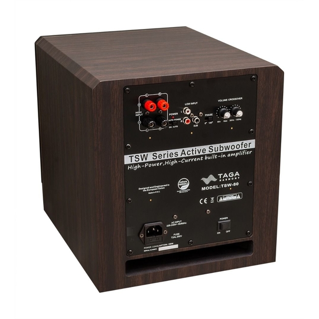 Taga Harmony TSW-80 Modern Wenge - 8inch