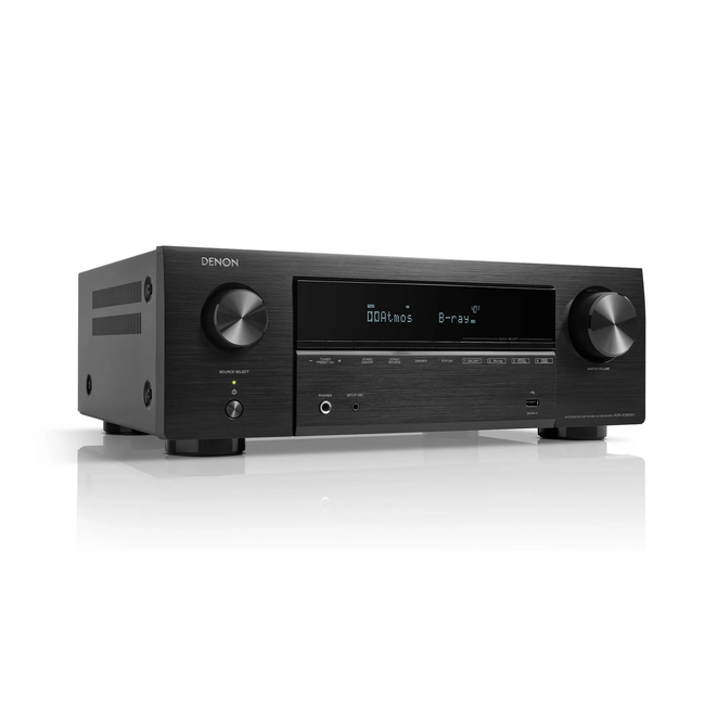 Denon  AVR-X1800H 7.2 - Black  0747192140090