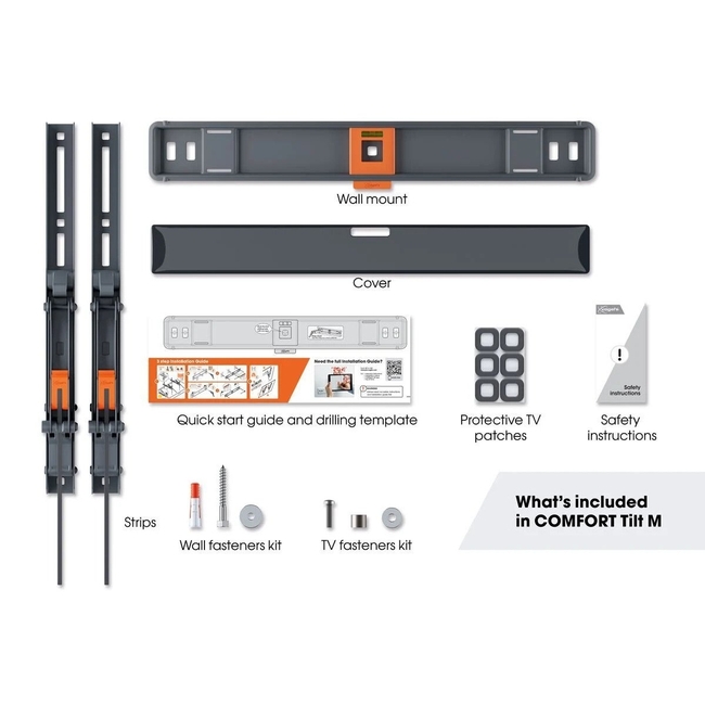 Vogel's TVM 3413 με κλίση [32''- 65"] 8712285349904