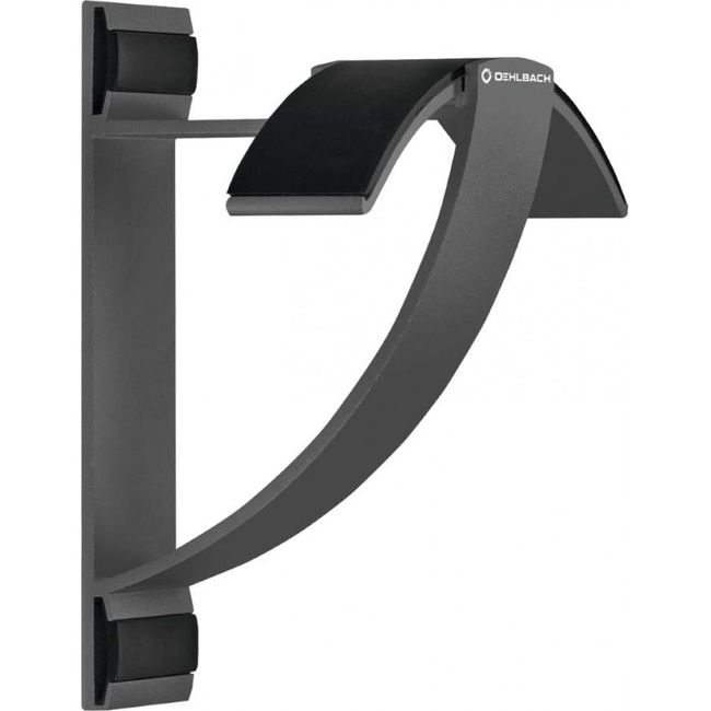 Oehlbach Alu Style W1 D1C35410 Αλουμινένια Επιτοίχια Βάση Ακουστικών Ανθρακί