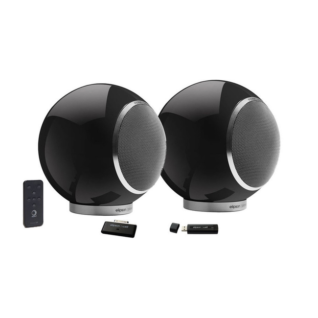 Elipson Planet M - Black Lacquered 2.0 (Ζεύγος)