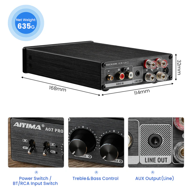 AIYIMA AUDIO A07 Pro (0738617924715)