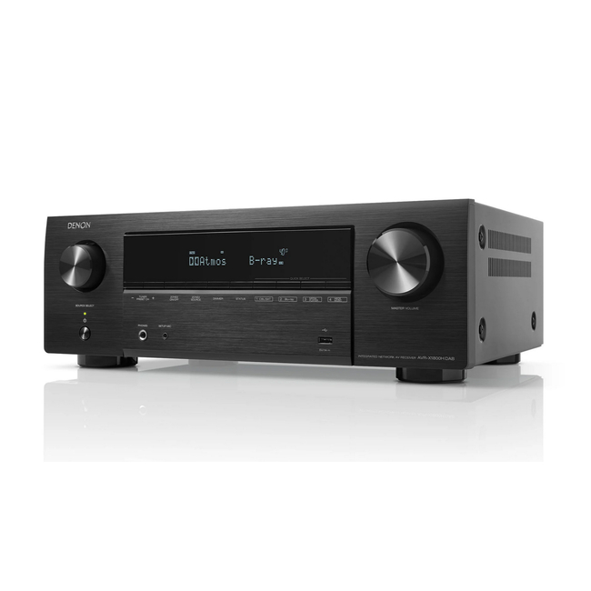 Denon  AVR-X1800H DAB  7.2 - Black  0747192140137