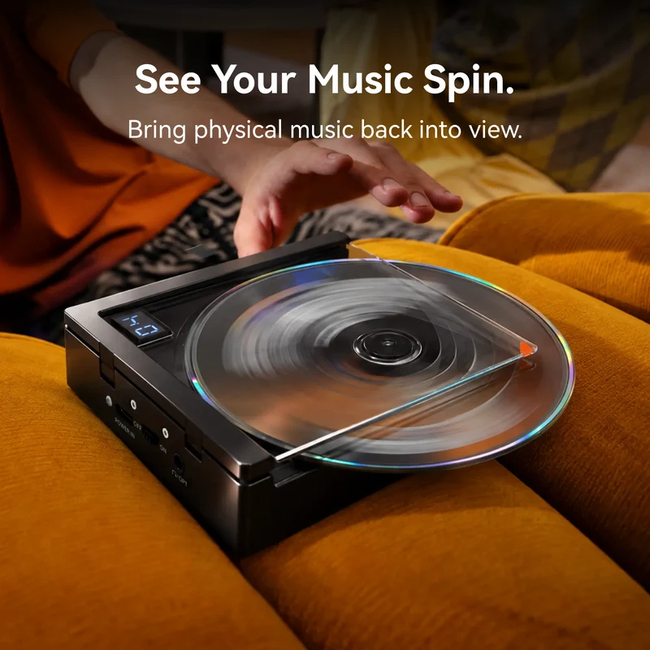 Fosi Audio Disc Nano CD player - Black