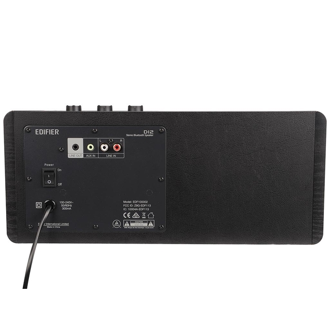 Edifier D12 2.1 Stereo Bluetooth Speaker - Black