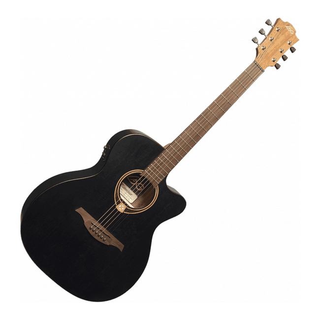 LAG GLA T70ACE-BLS ΗΛΕΚΤΡΑΚΟΥΣΤΙΚΗ ΚΙΘΑΡΑ AUDITORIUM CWY BLACK SATIN