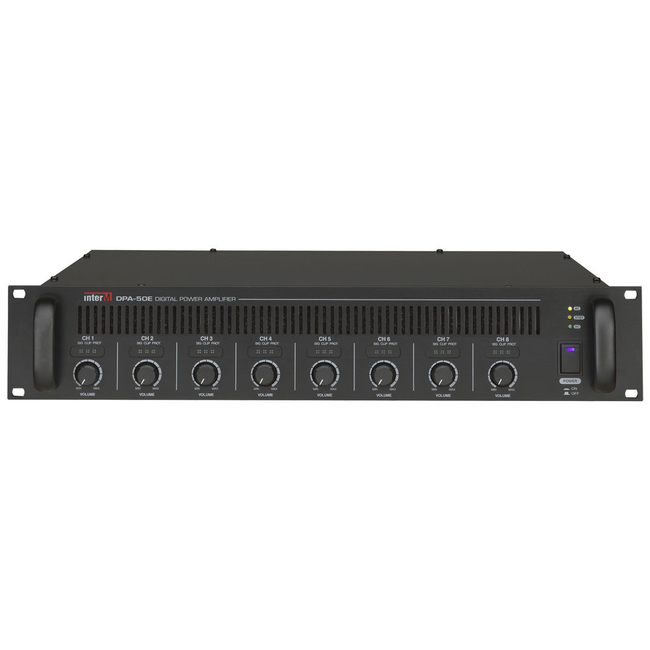 INTER-M DPA-50E ΤΕΛΙΚΟΣ ΕΝΙΣΧΥΤΗΣ 8Χ50W/100V, 8 Χ30 / 8Ω, PRIORITY