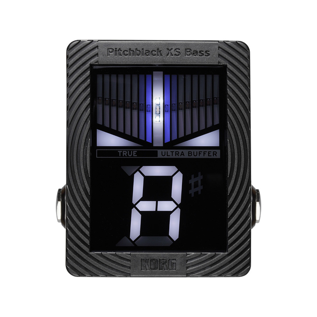KORG PITCHBLACK XS BASS BASS CHROMATIC PEDAL TUNER