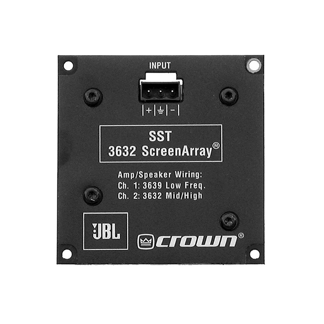 CROWN SST-SBSCX-3632T MODULE TRI-AMP CROSSOVER