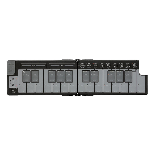 KORG NANOKEY FOLD BK FOLDABLE USB KEYBOARD BLACK