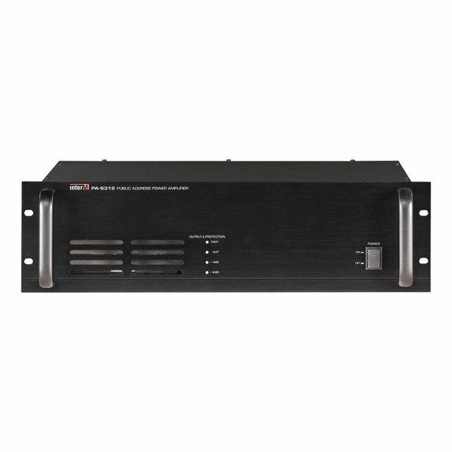 INTER-M PA-6312 ΤΕΛΙΚΟΣ ΕΝΙΣΧΥΤΗΣ 1Χ120W/100V/4Ω