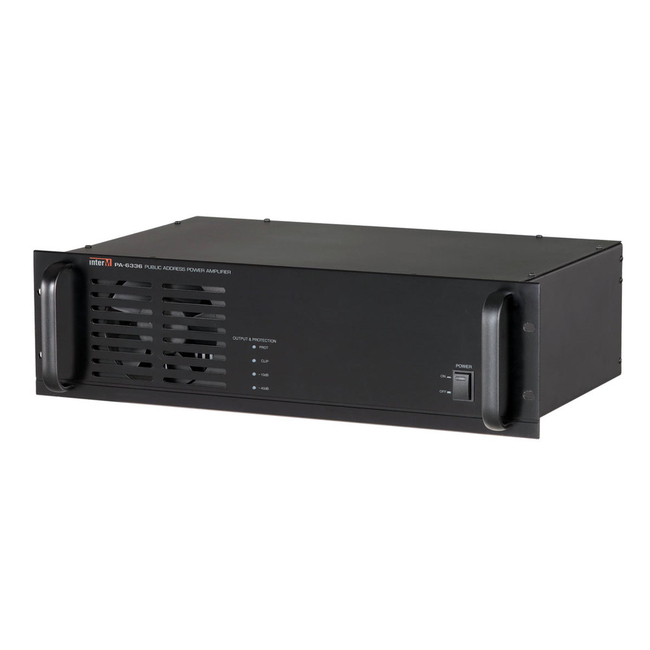 INTER-M PA-6336 ΤΕΛΙΚΟΣ ΕΝΙΣΧΥΤΗΣ 1Χ360W/100V/4Ω