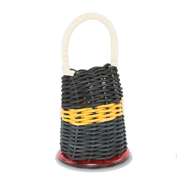 NATAL CXX-S CAXIIX SMALL BLACK-YELLOW BAND & RED ENDS