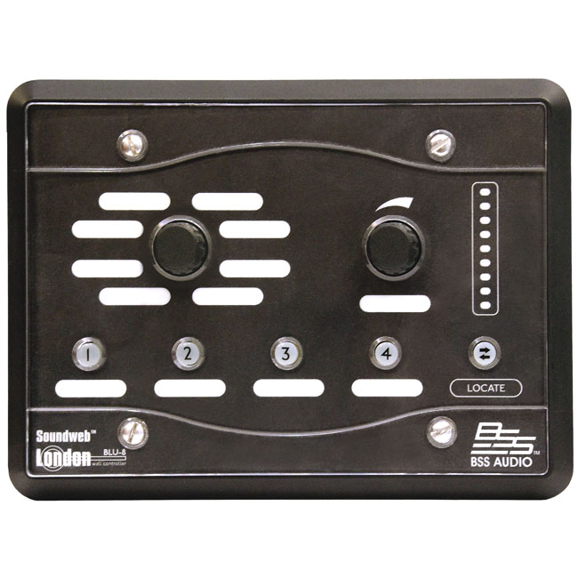 BSS Z-BLU-8-V2-BLK ΠΡΟΓΡΑΜΑT. WALL CONTROLL.BLK