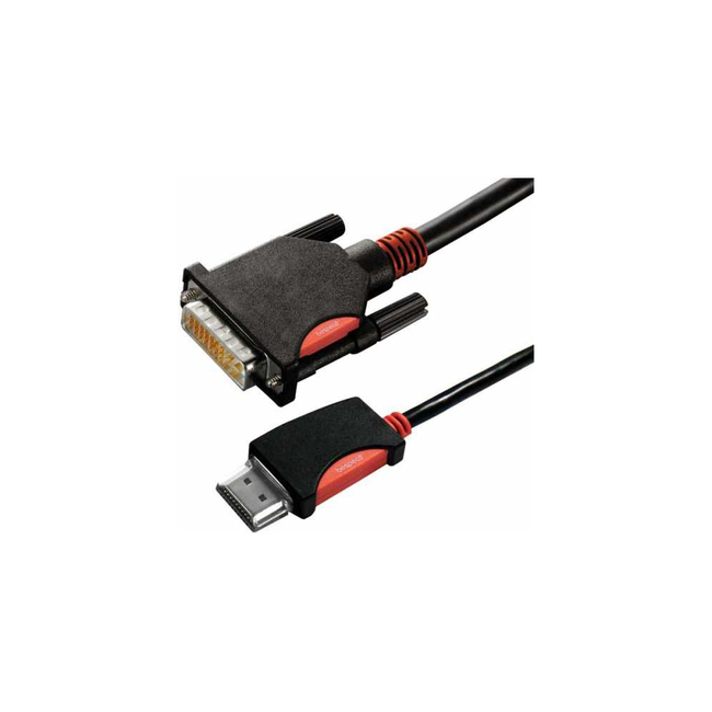 BESPECO SLHD300 ΚΑΛΩΔΙΟ HDMI MALE/DVI-D MALE 3m