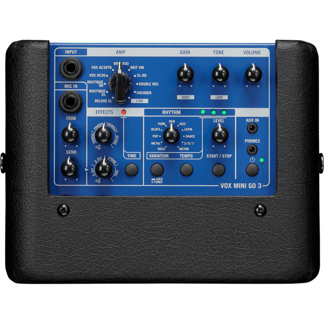 VOX VMG-10 10W ΜΠΑΤΑΡΙΑΣ/ΡΕΥΜΑΤΟΣ - IRON BLUE