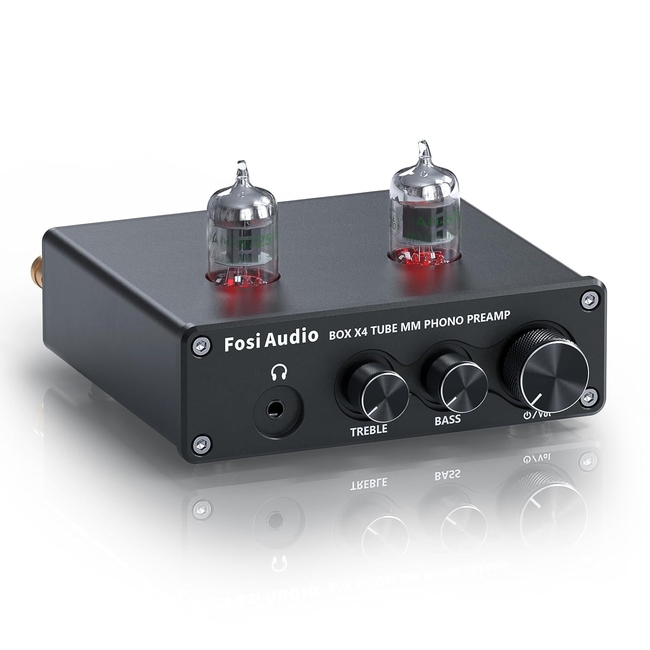Fosi Audio Box X4 MM Phono Preamplifier Tube
