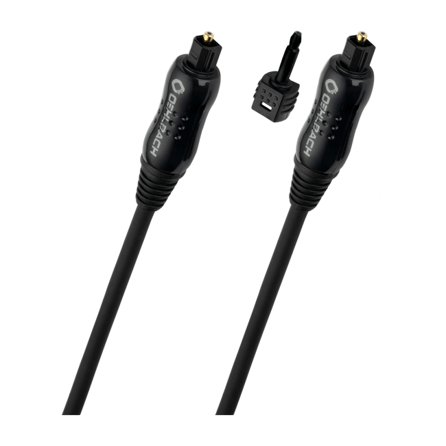 Oehlbach Opto Star Black Καλώδιο Ήχου Οπτικής Ίνας με Αντάπτορα TOSLINK 0.50m Μαύρο (Τεμάχιο)