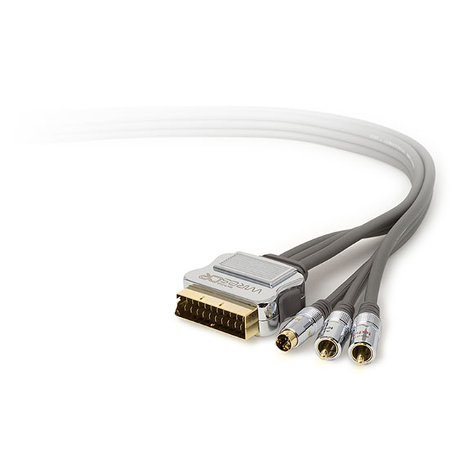 TechLink 680100 2RCA/S VHS σε Scart 1.5m