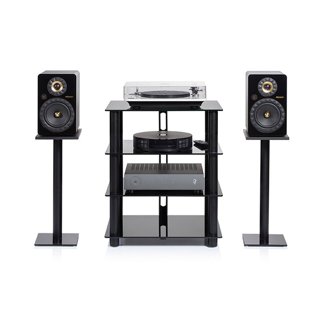 NorStone Epur Stand Black (Ζεύγος) (3700795180471)