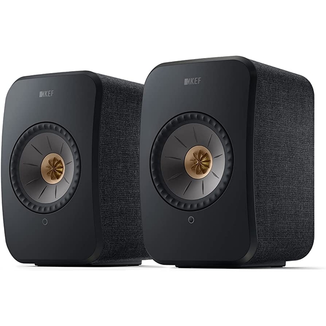 KEF LSX II Wireless HiFi System - Carbon Black (Ζεύγος)