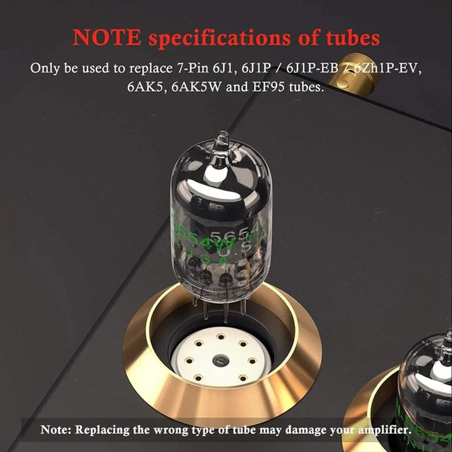 Fosi Audio F5654W Vacuum Tubes 7-Pin (Ζεύγος)