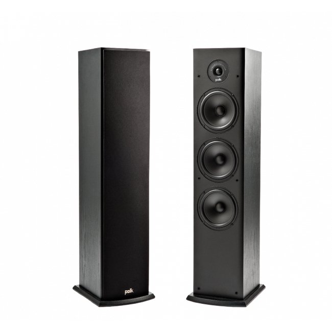 Polk Audio T50 Black (Ζεύγος)