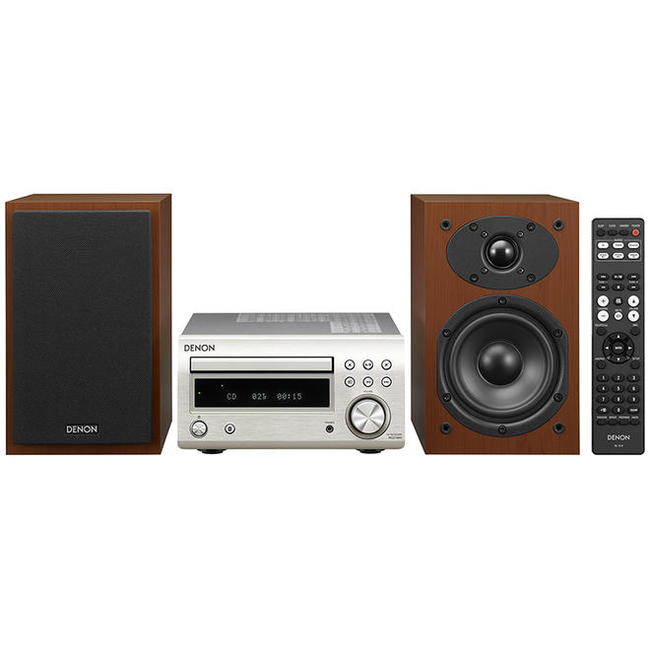 Denon D-M41 (RCDM41+SCM41) Silver-Walnut ηχεία (set)