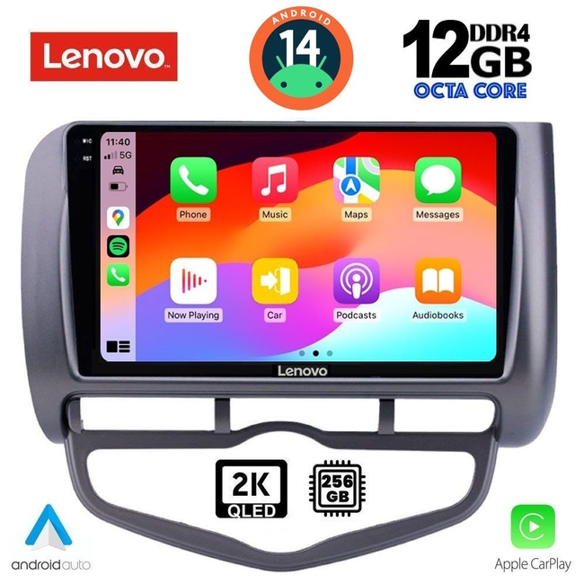 LENOVO SSZ 12210_CPA CLIMA (9inc) MULTIMEDIA TABLET for HONDA JAZZ mod. 2002-2008