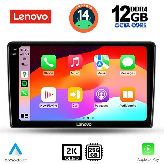 LENOVO SSZ 12702_CPA (9inc) MULTIMEDIA TABLET for TOYOTA AURIS mod. 2007-2012