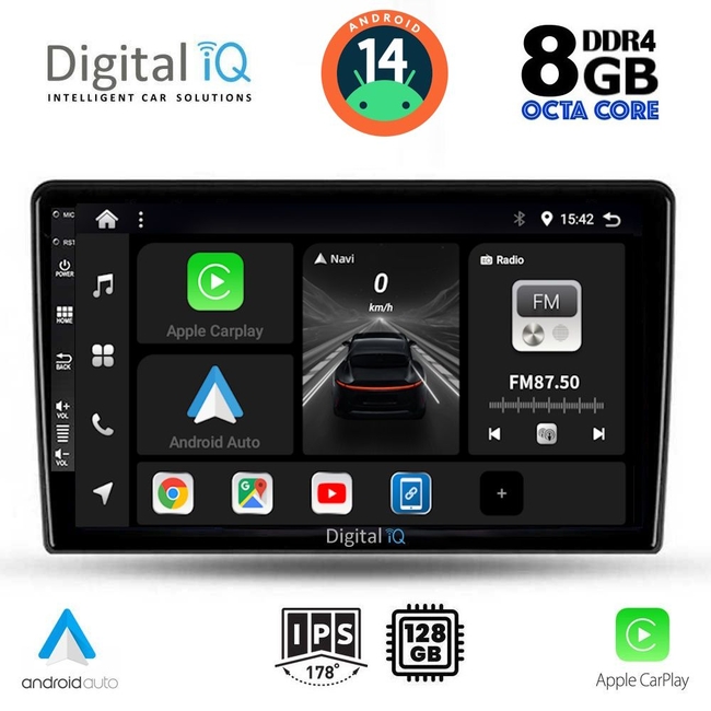 DIGITAL IQ BXF 7026_CPAA (10inc) MULTIMEDIA TABLET for ALFA ROMEO GIULIETTA mod 2014-2020