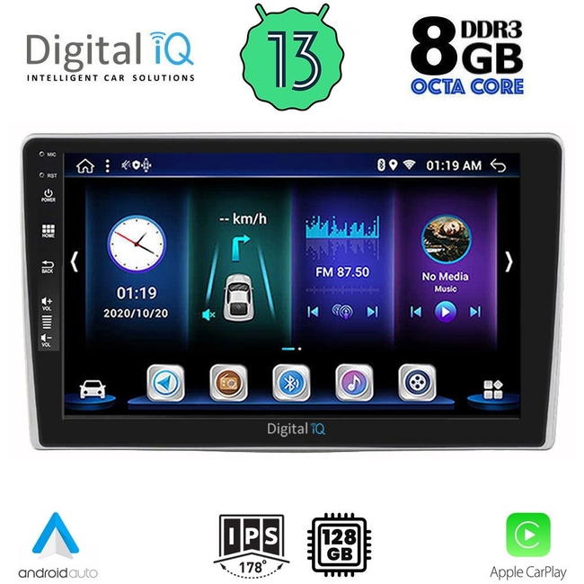 DIGITAL IQ BXD 8028_CPA (9inc) MULTIMEDIA TABLET for ALFA ROMEO MITO mod. 2008-2018