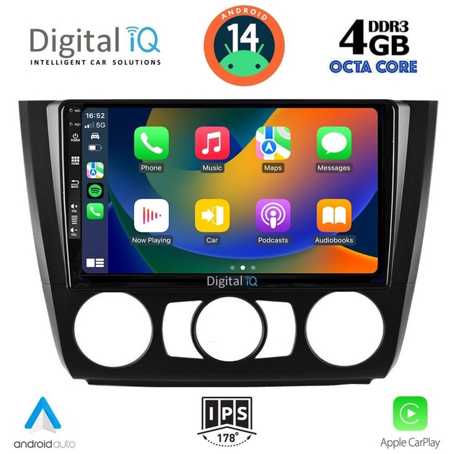 DIGITAL IQ BXF 6040_CPAA A/C (9inc) MULTIMEDIA TABLET for BMW S.1  E81-82-87-88 mod. 2004-2013