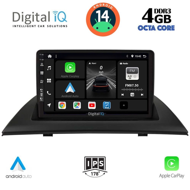 DIGITAL IQ BXF 6058_CPAA (9inc) MULTIMEDIA TABLET for BMW X3 (E83) mod. 2003-2010
