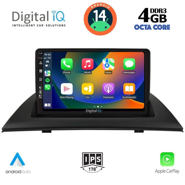 DIGITAL IQ BXF 6058_CPAA (9inc) MULTIMEDIA TABLET for BMW X3 (E83) mod. 2003-2010