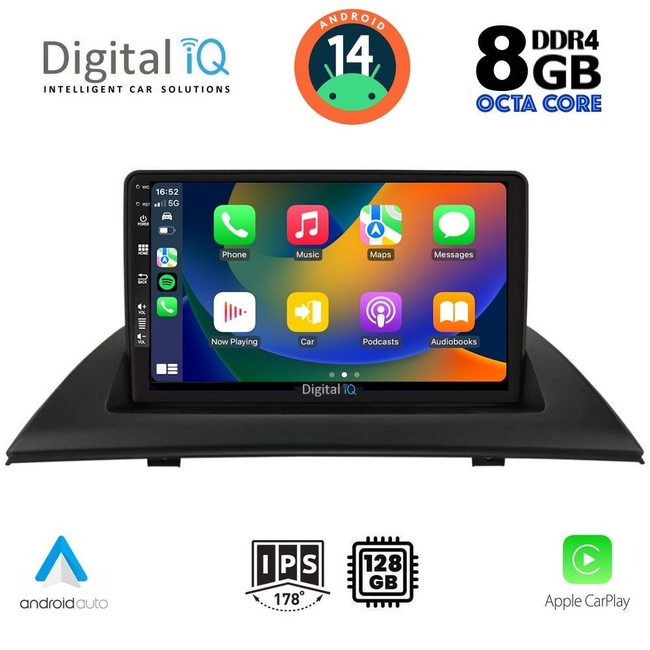 DIGITAL IQ BXF 7058_CPAA (9inc) MULTIMEDIA TABLET for BMW X3 (E83) mod. 2003-2010