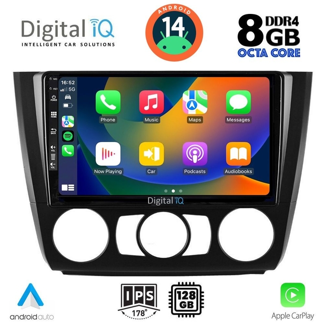 DIGITAL IQ BXF 7040_CPAA A/C (9inc) MULTIMEDIA TABLET for BMW S.1  E81-82-87-88 mod. 2004-2013