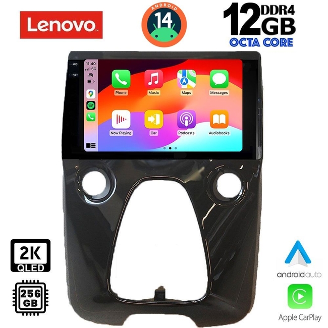 LENOVO SSZ 12708_CPA A/C (10inc) MULTIMEDIA TABLET for CITROEN C1-PEUGEOT 108-TOYOTA AYGO mod. 2014>