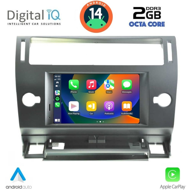 DIGITAL IQ MSF 340_CPA (7” DECK) MULTIMEDIA SYSTEM for CITROEN C4 mod. 2004-2010