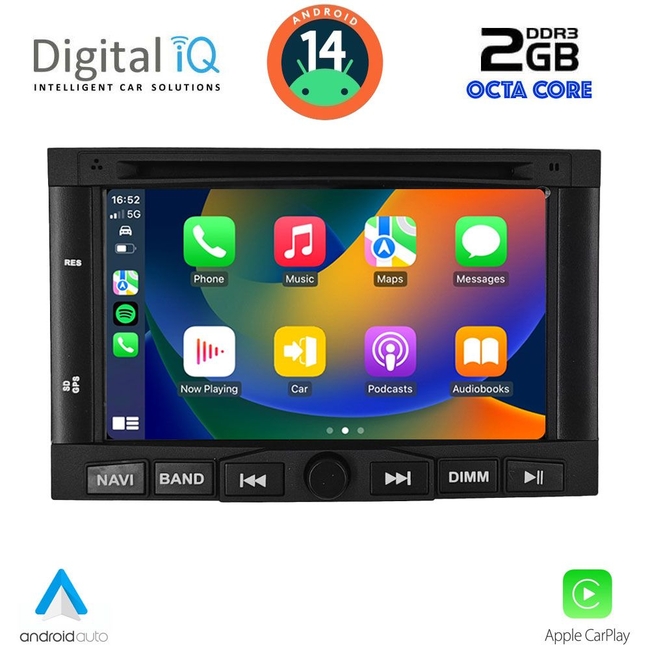 DIGITAL IQ MSF 358_CPA (7” DECK) MULTIMEDIA SYSTEM for CITROEN BERLINGO mod. 2008-2019 – PEUGEOT 3008 mod. 2009-2016 – EXPERT mod. 2007-2016