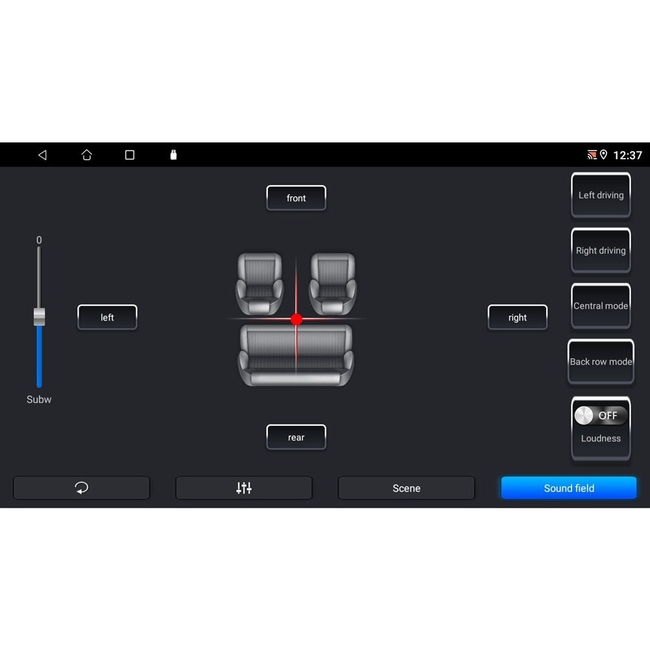 DIGITAL IQ RSB 1707_CPA (10inc) MULTIMEDIA TABLET for CITROEN C1-PEUGEOT 107-TOYOTA AYGO mod. 2005-2014