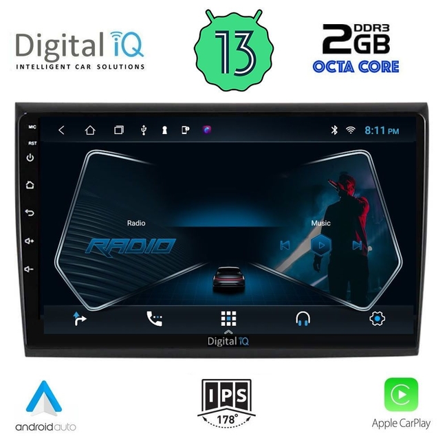 DIGITAL IQ RTC 5136_CPA (9inc) MULTIMEDIA TABLET for FIAT BRAVO mod. 2007&gt;