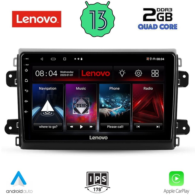 LENOVO LVD 4144_CPA (9inc) MULTIMEDIA TABLET for FIAT DUCATO mod. 2021>
