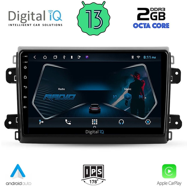 DIGITAL IQ RTC 5143_CPA (9inc) MULTIMEDIA TABLET for FIAT DUCATO mod. 2021>