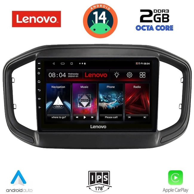 LENOVO LVF 5147_CPA (9inc) MULTIMEDIA TABLET for FIAT STRADA mod. 2020&gt;