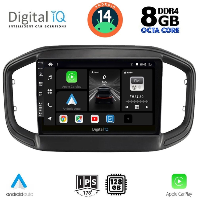 DIGITAL IQ BXF 7147_CPAA (9inc) MULTIMEDIA TABLET for FIAT STRADA mod. 2020&gt;